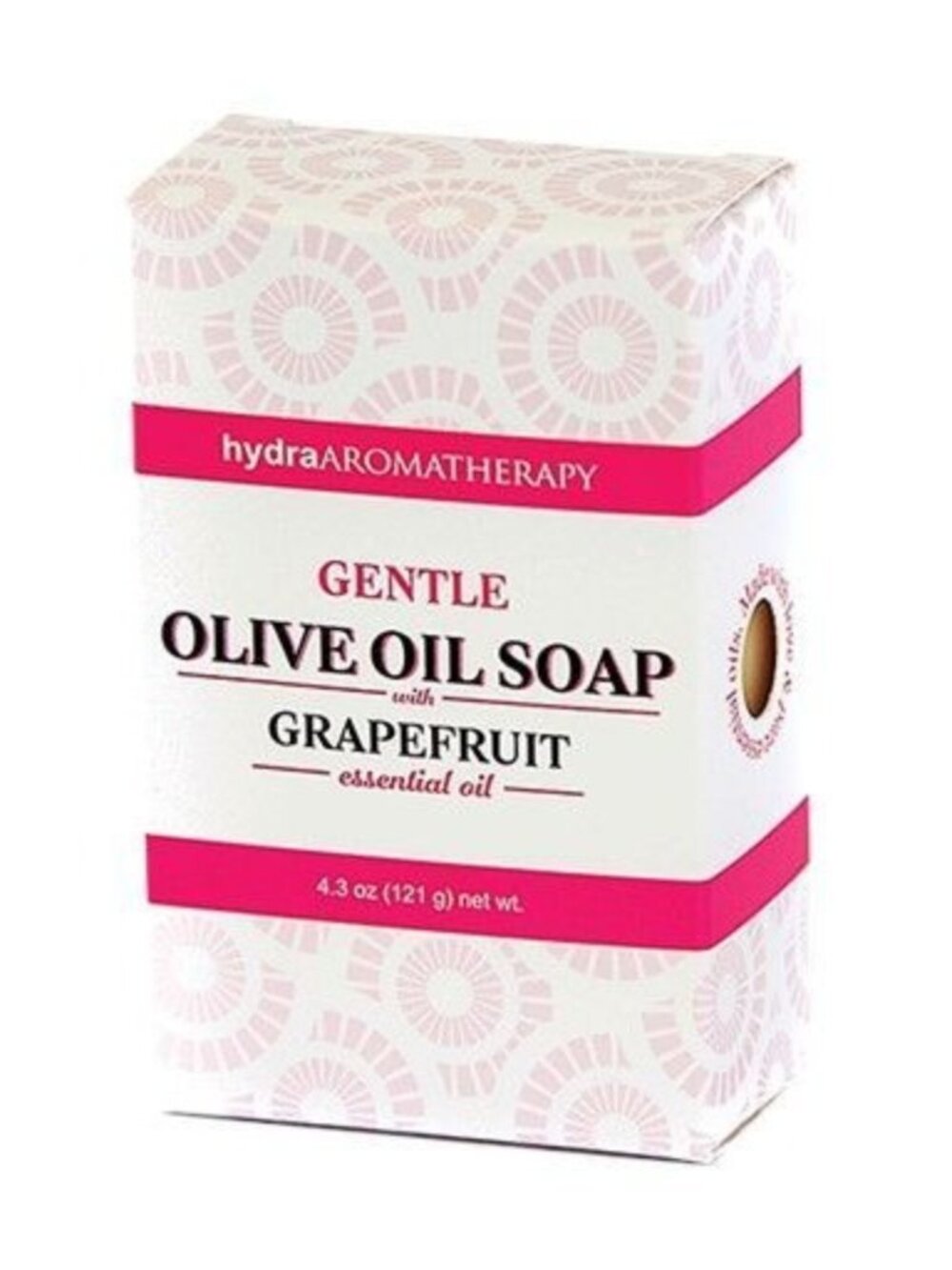 HydraAromatherapy Gentle Olive Oil Soap With Grapefruit Essential Oil 4.3 Oz